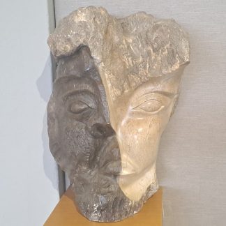 ESCULTURA PEDRA ROSTO